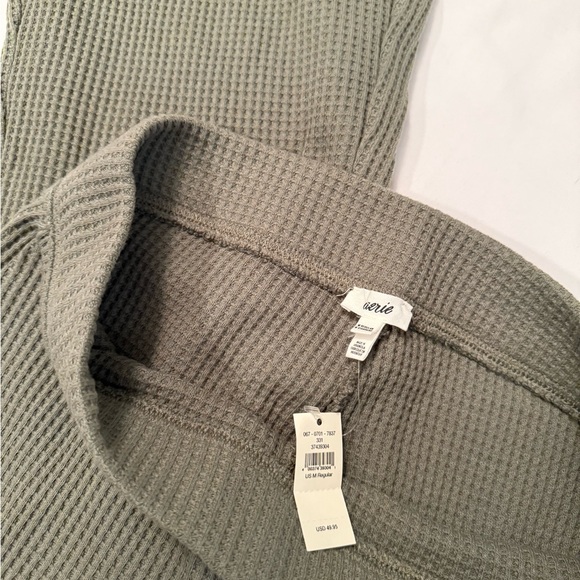 Aerie Waffle Knit Flare Lounge Pants - Picture 2 of 3
